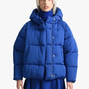 Navy Blue Lili Sidonio Chill Puffer Jacket